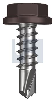 METAL SDS FLANGED HEX HEAD CL4 LO MET FLG HX:10-16X 16 thumbnail 3