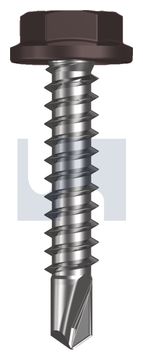 METAL SDS FLANGED HEX HEAD CL4 LO MET FLG HX:10-16X 25 thumbnail 3