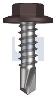 METAL SDS FLANGED HEX HEAD CL4 LO MET FLG HX:12-14X 20 thumbnail 3