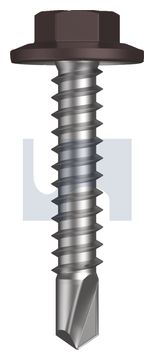 METAL SDS FLANGED HEX HEAD CL4 LO MET FLG HX:12-14X 30 thumbnail 3