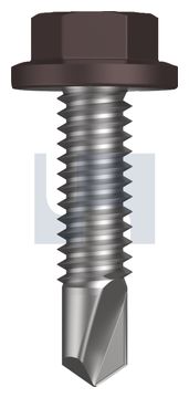 METAL SDS FLANGED HEX HEAD CL4 LO MET FLG HX:14-20X 25 thumbnail 3