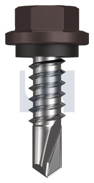 METAL SDS HEX HEAD + WASHER CL4 LO MET SEAL HX:14-14X 22 thumbnail 3