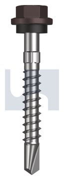 METAL SDS HEX HEAD + WASHER CL4 LO MET SEAL HX S:14-10X 50 thumbnail 3