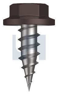 NEEDLE PT SDS FLANGED HEX CL4 LO NP FLG HX: 8-15X 12 thumbnail 3
