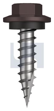 TYPE 17 HEX HEAD + WASHER CL4 LO T17 SEAL HX:12-11X 25 thumbnail 3