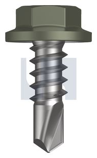 METAL SDS FLANGED HEX HEAD CL4 MA MET FLG HX: 8-18X 12 thumbnail 3