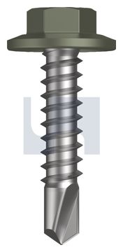 METAL SDS FLANGED HEX HEAD CL4 MA MET FLG HX:12-14X 25 thumbnail 3