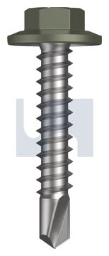 METAL SDS FLANGED HEX HEAD CL4 MA MET FLG HX:12-14X 30 thumbnail 3