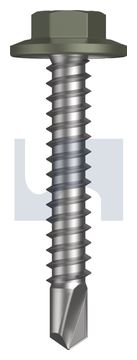 METAL SDS FLANGED HEX HEAD CL4 MA MET FLG HX:12-14X 35 thumbnail 3