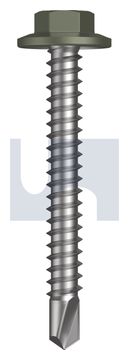 METAL SDS FLANGED HEX HEAD CL4 MA MET FLG HX:12-14X 45 thumbnail 3