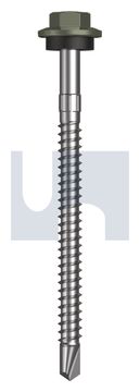 METAL SDS HEX HEAD + WASHER CL4 MA MET SEAL HX S:12-14X 75 thumbnail 3