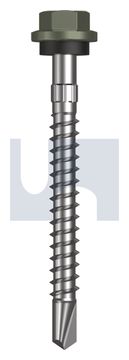 METAL SDS HEX HEAD + WASHER CL4 MA MET SEAL HX S:14-10X 65 thumbnail 3