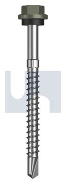 METAL SDS HEX HEAD + WASHER CL4 MA MET SEAL HX S:14-10X 75 thumbnail 3