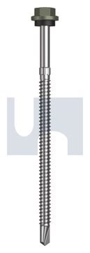 METAL SDS HEX HEAD + WASHER CL4 MA MET SEAL HX S:14-14X115 thumbnail 3