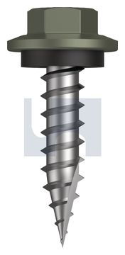 TYPE 17 HEX HEAD + WASHER CL4 MA T17 SEAL HX:12-11X 25 thumbnail 3