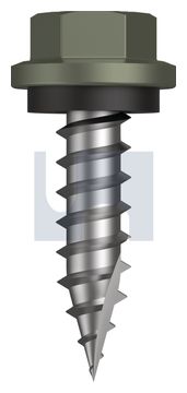 TYPE 17 HEX HEAD + WASHER CL4 MA T17 SEAL HX:14-10X 25 thumbnail 3