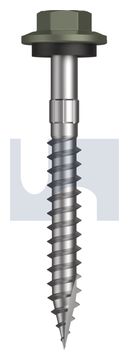 TYPE 17 HEX HEAD + WASHER CL4 MA T17 SEAL HX S:12-11X 50 thumbnail 3