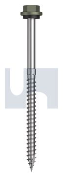 TYPE 17 HEX HEAD + WASHER CL4 MA T17 SEAL HX S:14-10X100 thumbnail 3