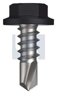 METAL SDS FLANGED HEX HEAD CL4 MO MET FLG HX: 8-18X 12 thumbnail 3