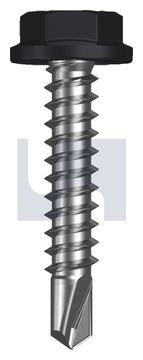 METAL SDS FLANGED HEX HEAD CL4 MO MET FLG HX:10-16X 25 thumbnail 3