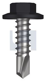 METAL SDS FLANGED HEX HEAD CL4 MO MET FLG HX:12-14X 20 thumbnail 3