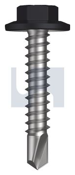 METAL SDS FLANGED HEX HEAD CL4 MO MET FLG HX:12-14X 30 thumbnail 3