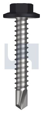 METAL SDS FLANGED HEX HEAD CL4 MO MET FLG HX:12-14X 35 thumbnail 3