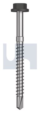 METAL SDS FLG HEX HEAD CL4 MO MET FLG HX S:14-10X 75 thumbnail 3
