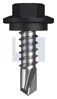METAL SDS HEX HEAD + WASHER CL4 MO MET SEAL HX:12-14X 20 thumbnail 3