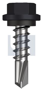 METAL SDS HEX HEAD + WASHER CL4 MO MET SEAL HX:14-10X 25 thumbnail 3