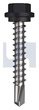 METAL SDS HEX HEAD + WASHER CL4 MO MET SEAL HX:14-10X 42 thumbnail 3