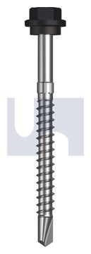 METAL SDS HEX HEAD + WASHER CL4 MO MET SEAL HX S:14-10X 75 thumbnail 3