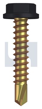 METAL SDS FLANGED HEX HEAD ZYP MO MET FLG HX:10-16X 25 thumbnail 3