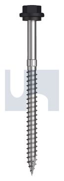 TYPE 17 HEX HEAD + WASHER CL4 MO T17 SEAL HX S:14-10X 90 thumbnail 3
