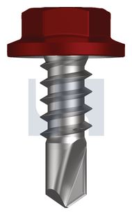 METAL SDS FLANGED HEX HEAD CL4 MR MET FLG HX: 8-18X 12 thumbnail 3