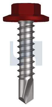 METAL SDS FLANGED HEX HEAD CL4 MR MET FLG HX:12-14X 25 thumbnail 3
