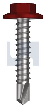 METAL SDS FLANGED HEX HEAD CL4 MR MET FLG HX:12-14X 30 thumbnail 3