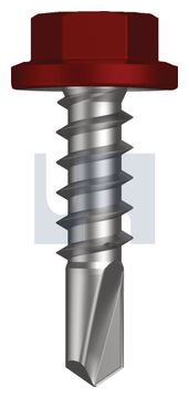 METAL SDS FLANGED HEX HEAD CL4 MR MET FLG HX:14-10X 25 thumbnail 3