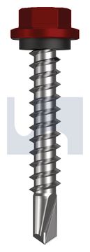METAL SDS HEX HEAD + WASHER CL4 MR MET SEAL HX:14-10X 42 thumbnail 3