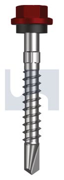 METAL SDS HEX HEAD + WASHER CL4 MR MET SEAL HX S:14-10X 50 thumbnail 3