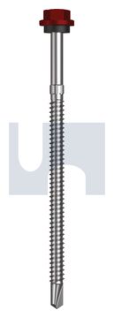 METAL SDS HEX HEAD + WASHER CL4 MR MET SEAL HX S:14-14X115 thumbnail 3