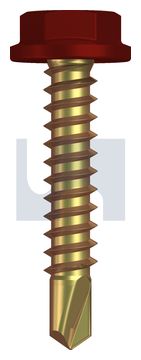 METAL SDS FLANGED HEX HEAD ZYP MR MET FLG HX:10-16X 25 thumbnail 3