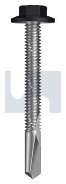 s500 SDS FLANGED HEX HEAD CL4 NS S500 FLG HX:12-24X 50 thumbnail 3