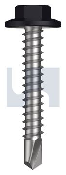 METAL SDS FLANGED HEX HEAD CL3 NS MET FLG HX:12-14X 35 thumbnail 3