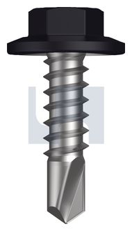 METAL SDS FLANGED HEX HEAD CL4 NS MET FLG HX:12-14X 20 thumbnail 3
