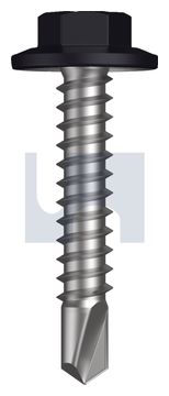 METAL SDS FLANGED HEX HEAD CL4 NS MET FLG HX:12-14X 30 thumbnail 3