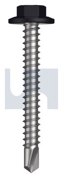 METAL SDS FLANGED HEX HEAD CL4 NS MET FLG HX:12-14X 45 thumbnail 3