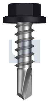 METAL SDS FLANGED HEX HEAD CL4 NS MET FLG HX:14-10X 25 thumbnail 3