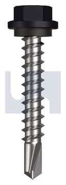 METAL SDS HEX HEAD + WASHER CL4 NS MET SEAL HX:14-10X 42 thumbnail 3
