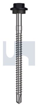 METAL SDS HEX HEAD + WASHER CL4 NS MET SEAL HX S:12-14X 75 thumbnail 3